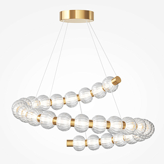 Подвесной светильник 80*80*341 см, LED, 40W, 3000К, Maytoni Amulet MOD555PL-L35G3K золотой