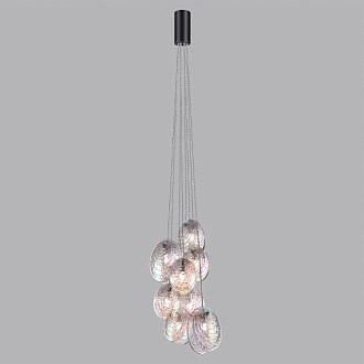 Люстра 30*30*155 см, 8 G9*40W, Odeon Light Mussels, черный 5039/8