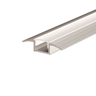 Алюминиевый профиль встраиваемый в пол 37x10 (Серебро, 2 м), ALM-3710-S-2M 636022 Maytoni