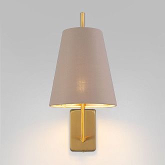 Бра 15*15*33 см, 1*E14*40W, Eurosvet Topanga 60173/1, латунь, a069016
