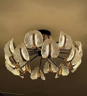 Люстра 78156-X16L, D650*H320 LED, 150W, 3000/4000/6000K, Alva Donna, GD+GRAY