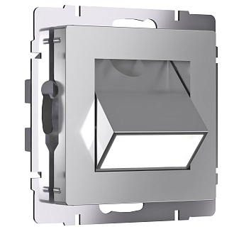 W1154706 Поворотная встраиваемая LED подсветка Turn, серебряный Werkel, 4690389199165