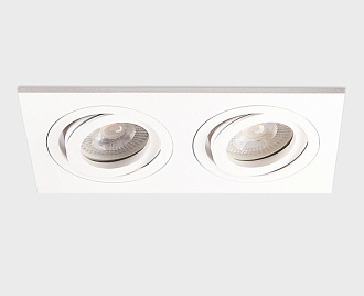 Светильник встраиваемый MEGALIGHT SAG203-4.413 white/white, белый, вр 16*8 см