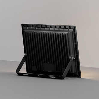 Прожектор 27 см, 100W, 4000K, Maytoni Flood FL001-L100B4K, черный