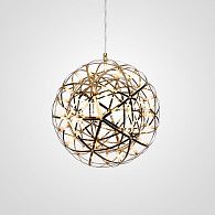 Люстра Mi Raimond Lamp D40 Gold 41*41*41 см, 42*LED*3W, ImperiumLoft 256143-22, Хром