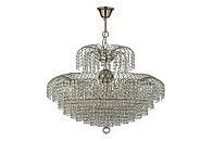 Люстра подвесная *60*45 см, 10*E14*40W, Arti Lampadari Salentino Salentino E 1.5.60.100 N, Матовый никель
