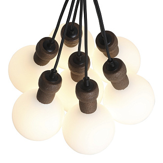 Светильник подвесной CORK 7*G9*5W 4000K ST LUCE SL6226.403.07 черный