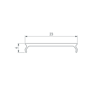 Экран Arlight 019186 200*2,4* см. Цена указана за 2 метра. Продается кратно 2 метрам.