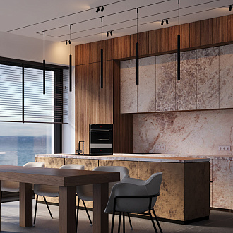 Светильник на шине 2,4*2,4*4,8 см, LED, 3W, 3000-6000К, Maytoni Technical FOCUS LED TR176-1-3WTW-M-B черный