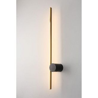 Бра 8,5*7*60 см, 1*LED, 9W, 3000K, Aployt BEATRIS APL.056.01.09, латунный